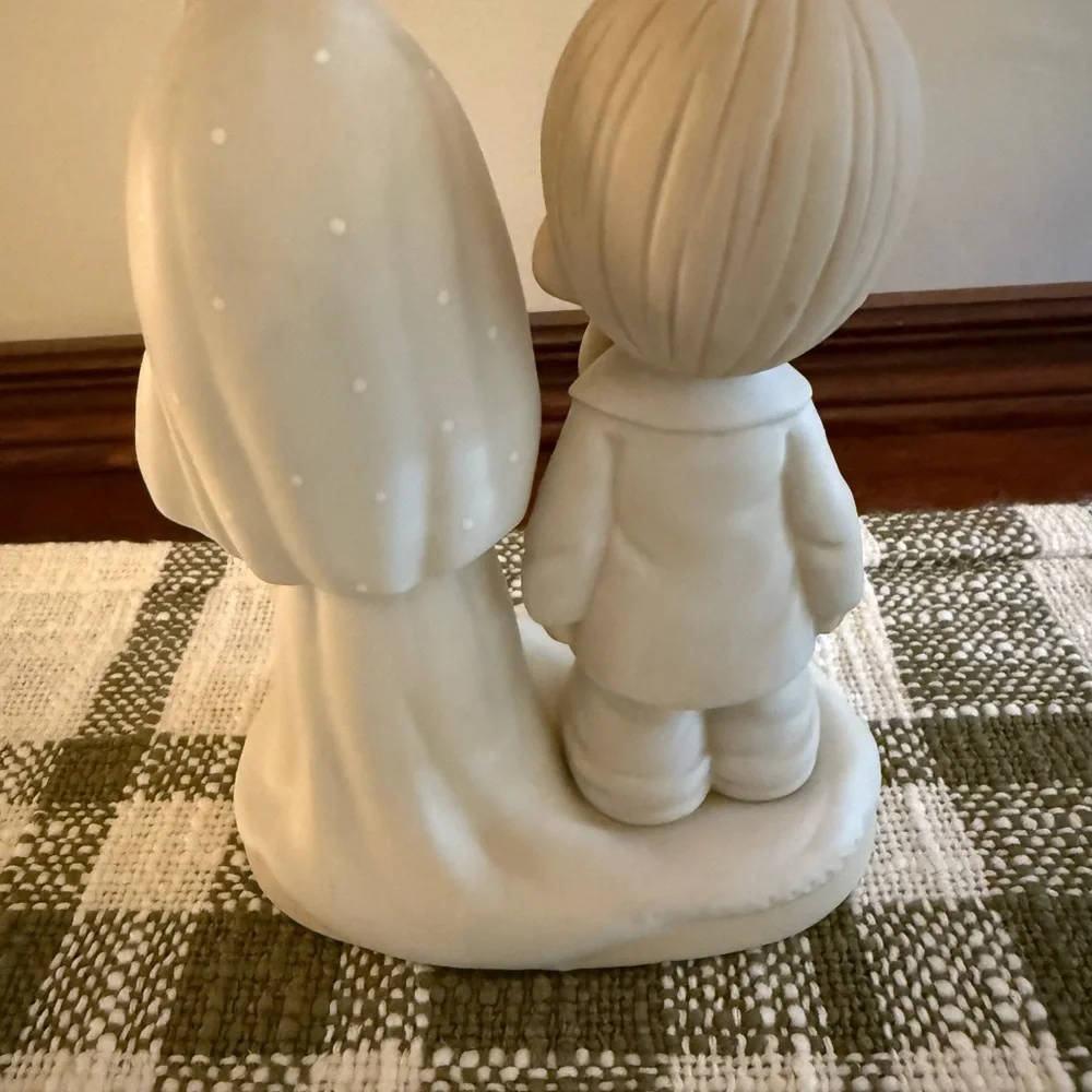 Johnathan & David Bride and Groom Figurine - “The Lord Bless You And Keep You”